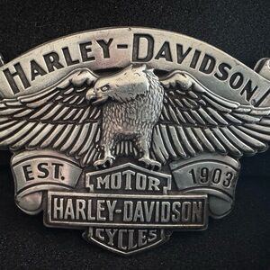 Harley-Davidson Silver Belt Buckle